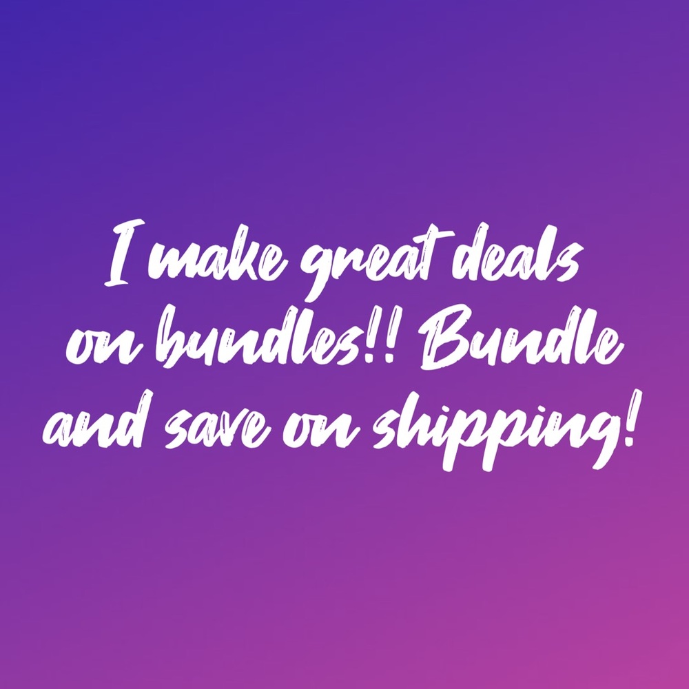 Bundle deals!!